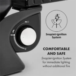 Parforce One Gasgrill 3,5kW 12000BTU SNJS Grilltisch Gasschlauch Grau 15 Parforce One Gasgrill 3,5kW 12000BTU SNJS Grilltisch Gasschlauch Grau -Gartenmöbel 60002432 yy 0008 logo Klarstein Parforce One Gasgrill 12000BTU grau